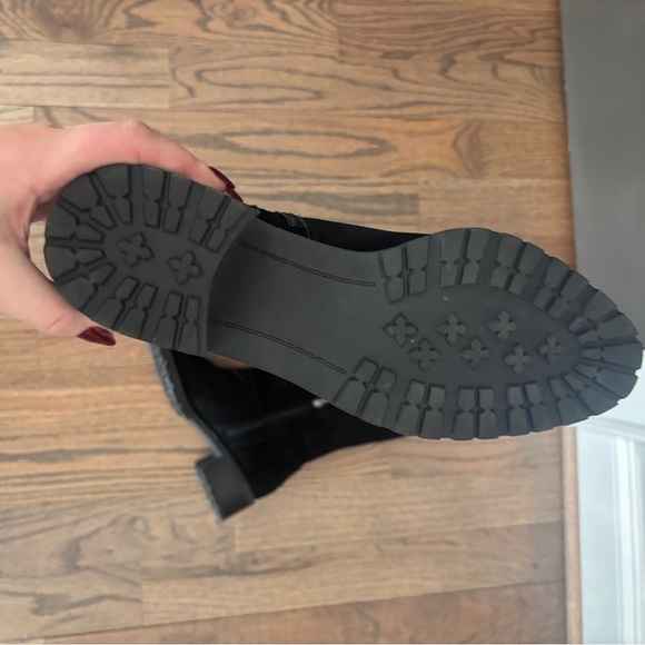 Sole Society Jarret Knee High Black Suede Boots Size 8.5 Boot - Picture 8 of 13